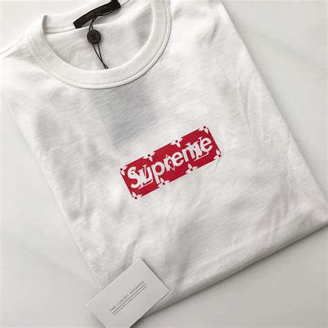 supreme box louis vuitton tshirt chiara